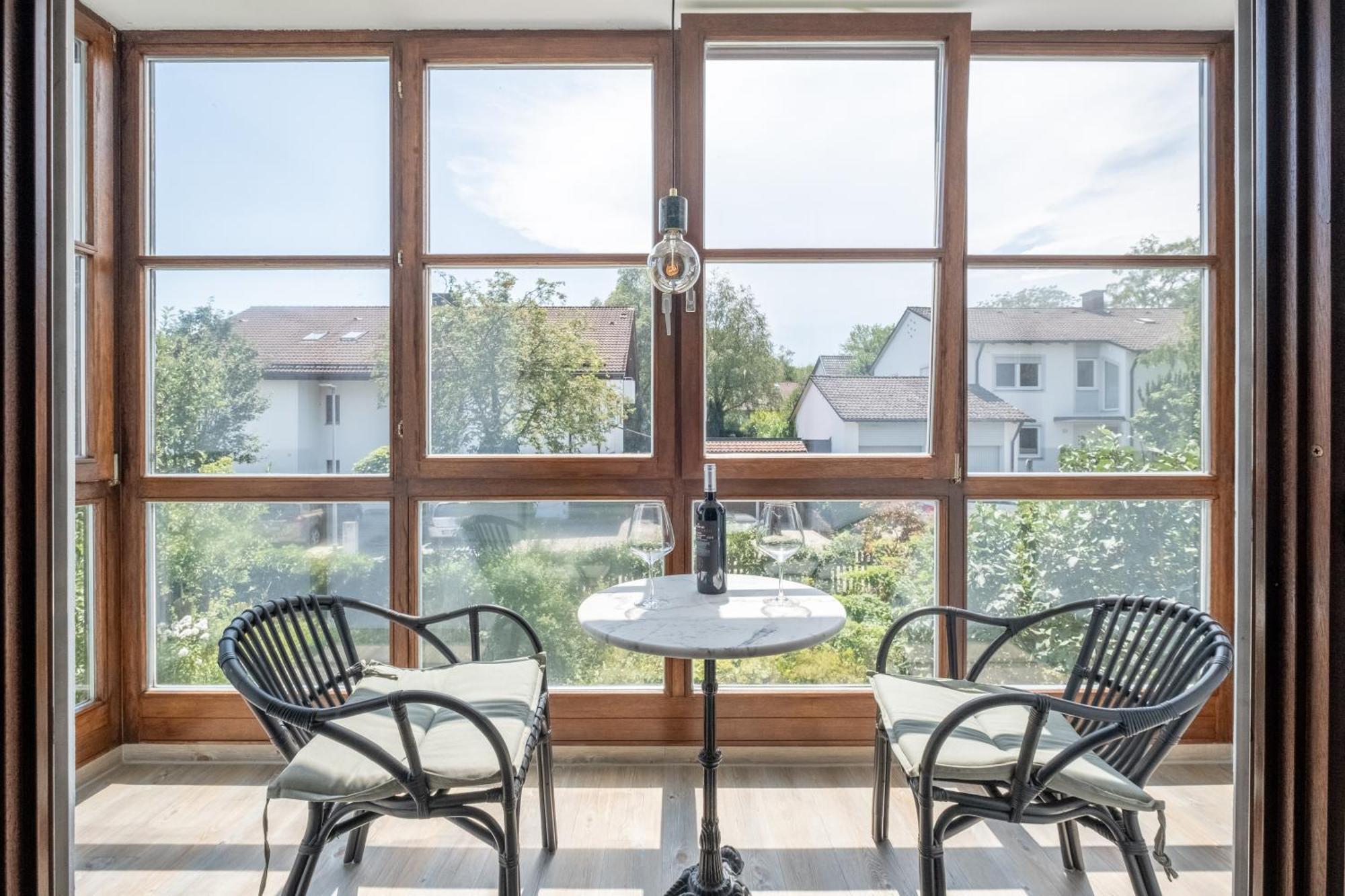 Gemuetliches Wohlfuehl-Apartment Mit Perfektem Seeblick Dießen am Ammersee Exterior foto